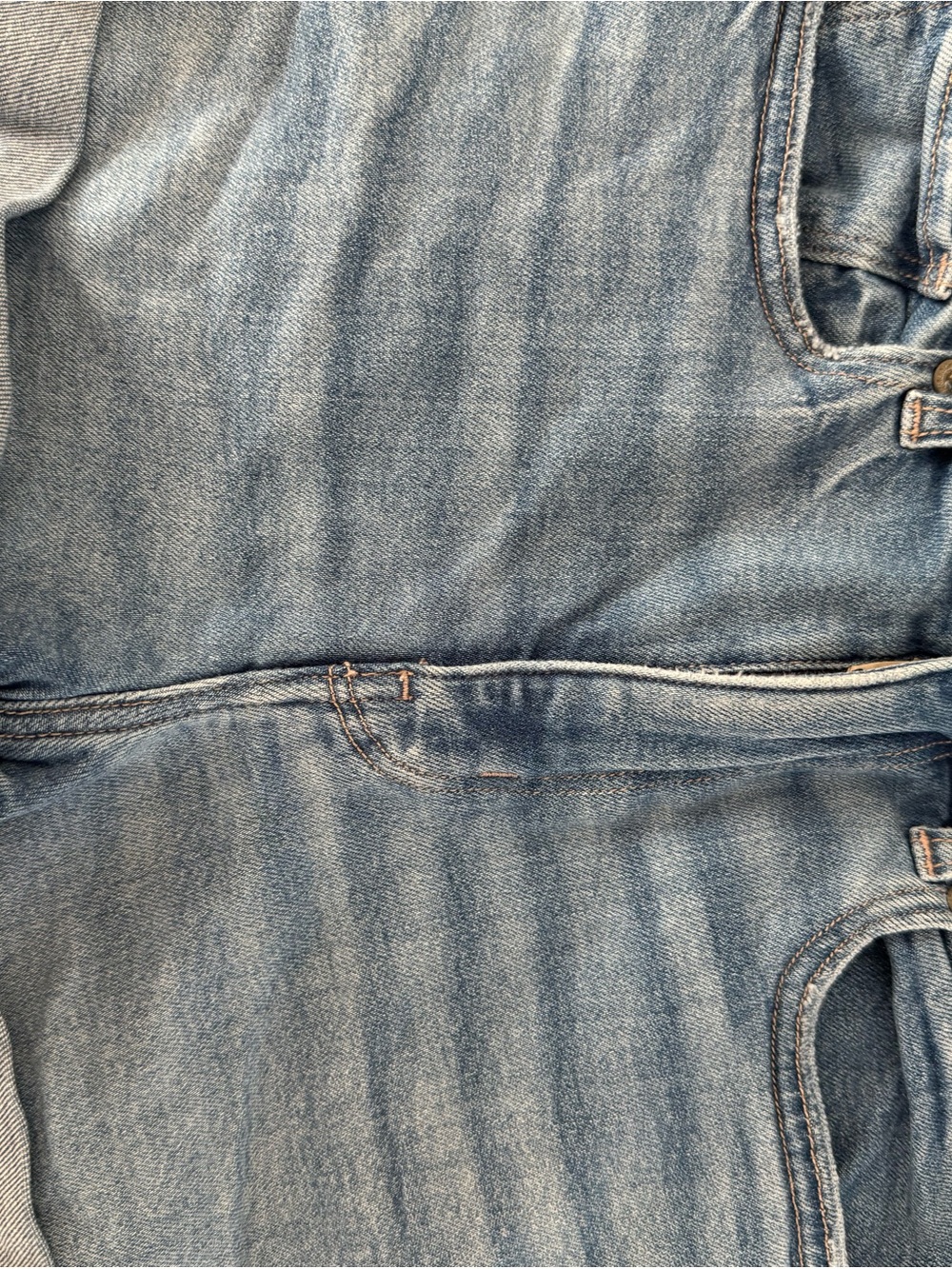 American Eagle Outfitters Light Wash Blue Jean Shorts